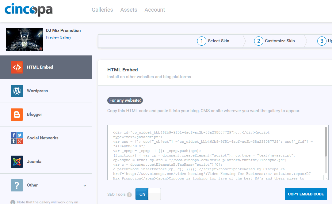 Cincopa New Embed Page_Animation Gif